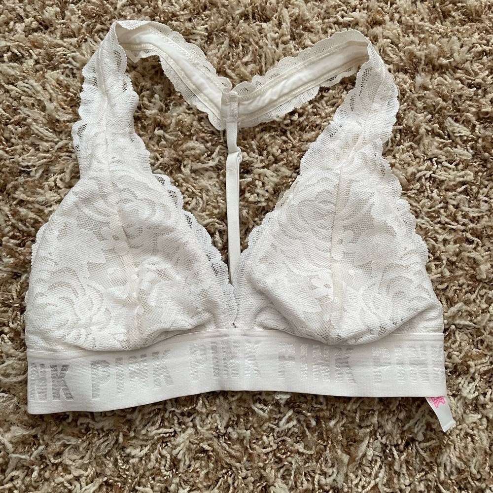 White bralette